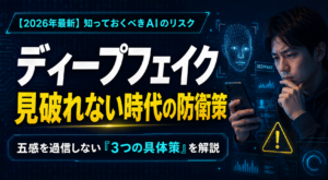 ディープフェイクとAIリスク解析