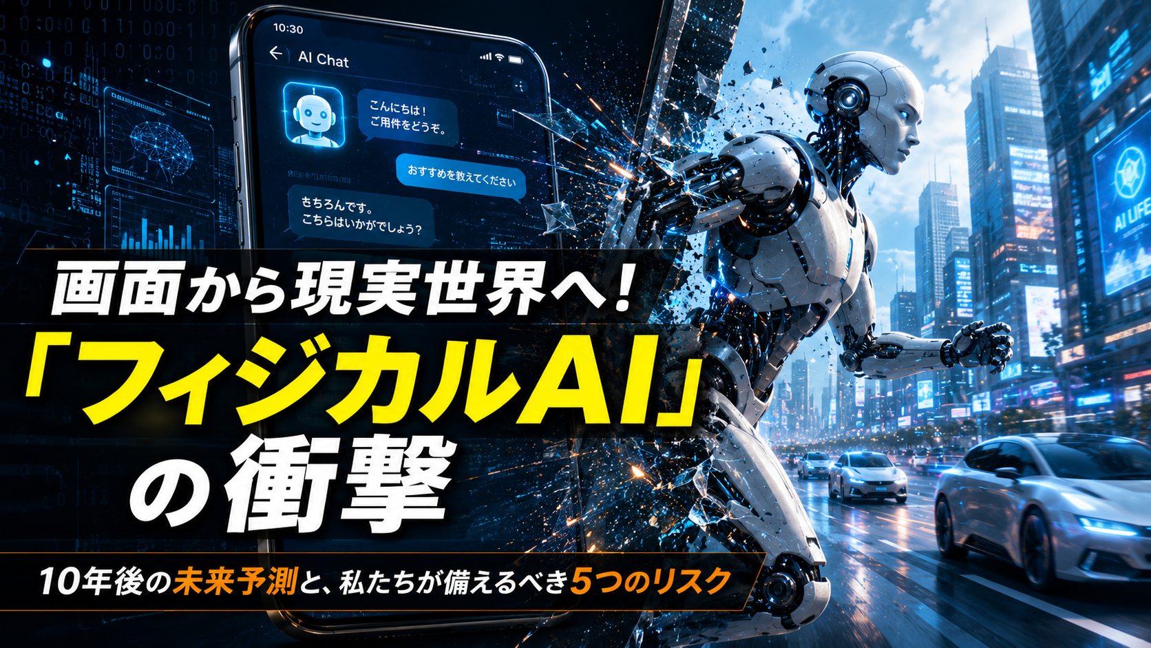 画面から現実世界へ。急速に普及する「フィジカルAI」の現状と、私たちが備えるべき未来