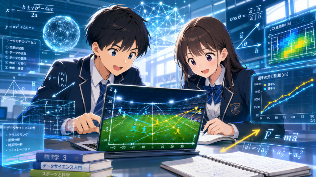 【次期指導要領先取り】サッカーW杯を題材とした算数・数学科教材開発　中学校版（情報技術連携とモデル化）