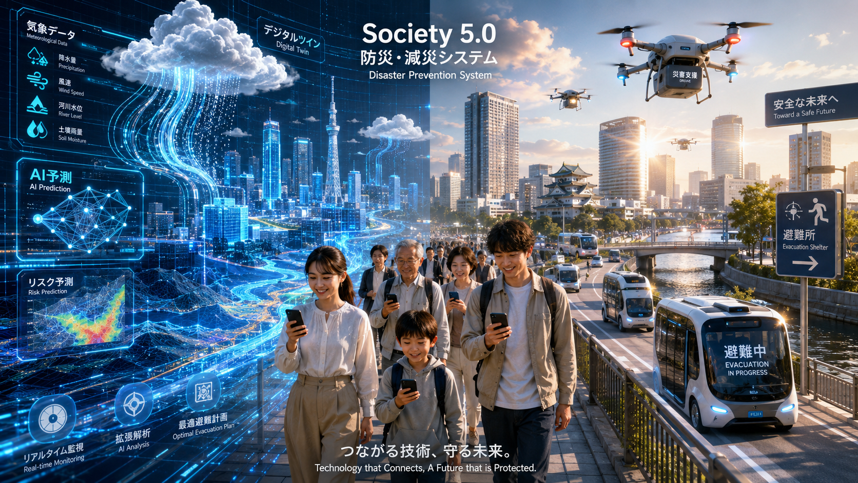Society 5.0時代を生きる市民の防災：気象情報の刷新と技術革新がもたらす強靱な未来