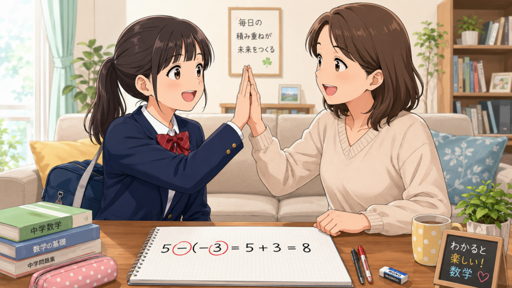 【中1数学】負の数の引き算はなぜプラス？3つの教え方でつまずき解消